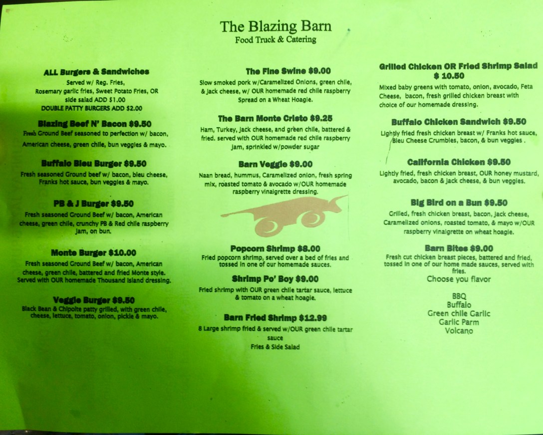 Blazing Barn Food Truck &amp; Catering